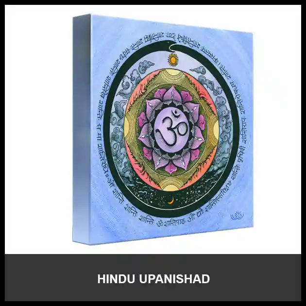 Hindus most important manuscript texts contained in Upanishad