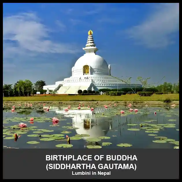 Lumbini in Nepal birthplace of Buddha Siddhartha Gautama